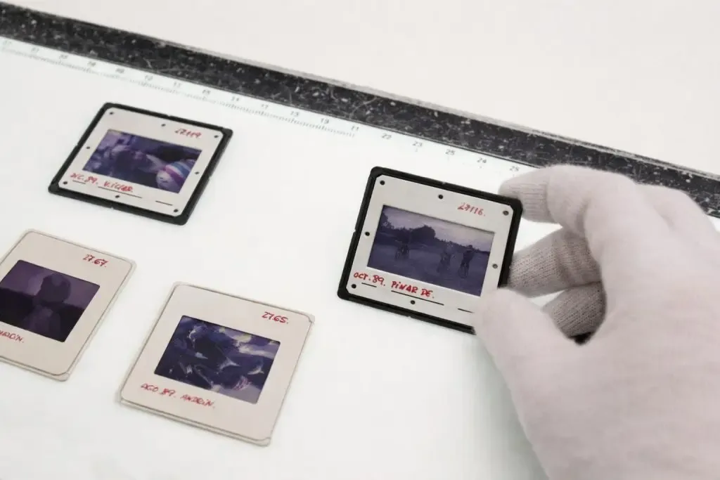 Slide scanning
